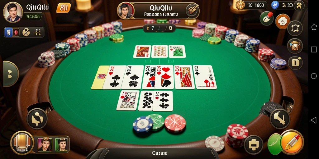 Gameplay seru QiuQiu di 8II dengan teman-teman.