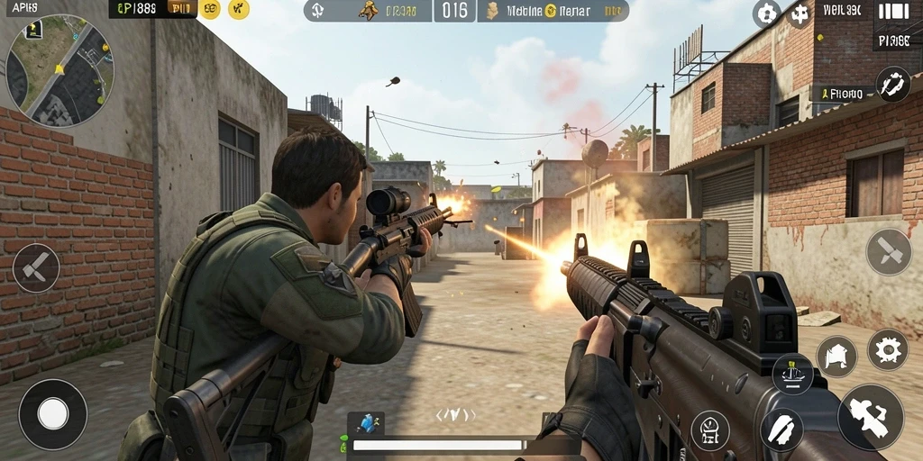 Tampilan gameplay mendebarkan dan grafis menawan dari API88.
