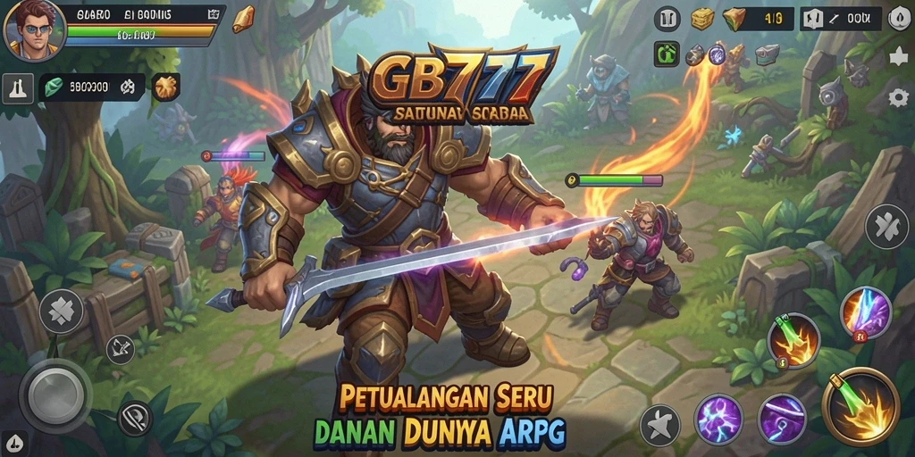 Gameplay seru dalam dunia petualangan ARPG.