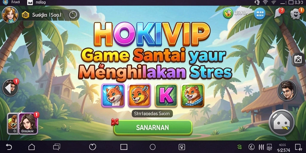 Screenshot gameplay HOKIVIP, menampilkan keseruan permainan Casual.