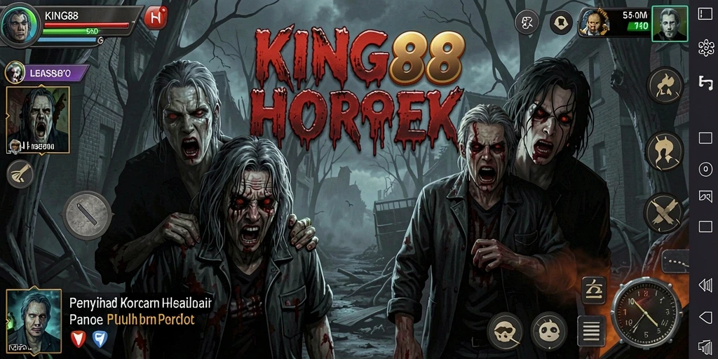 Gameplay KING88 yang menegangkan dan menyeramkan.