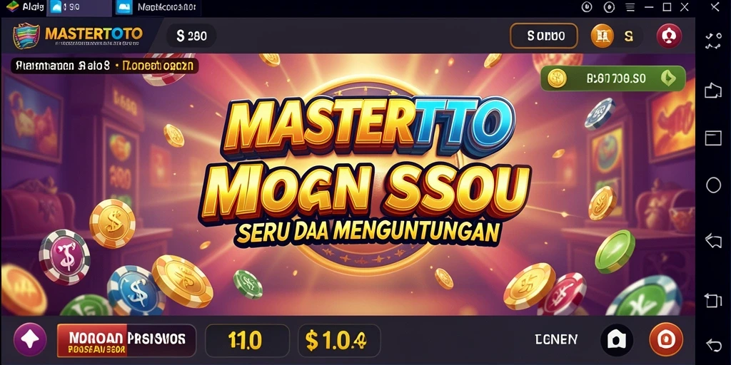 Screenshot MASTERTOTO menampilkan aksi seru dalam permainan Slot.