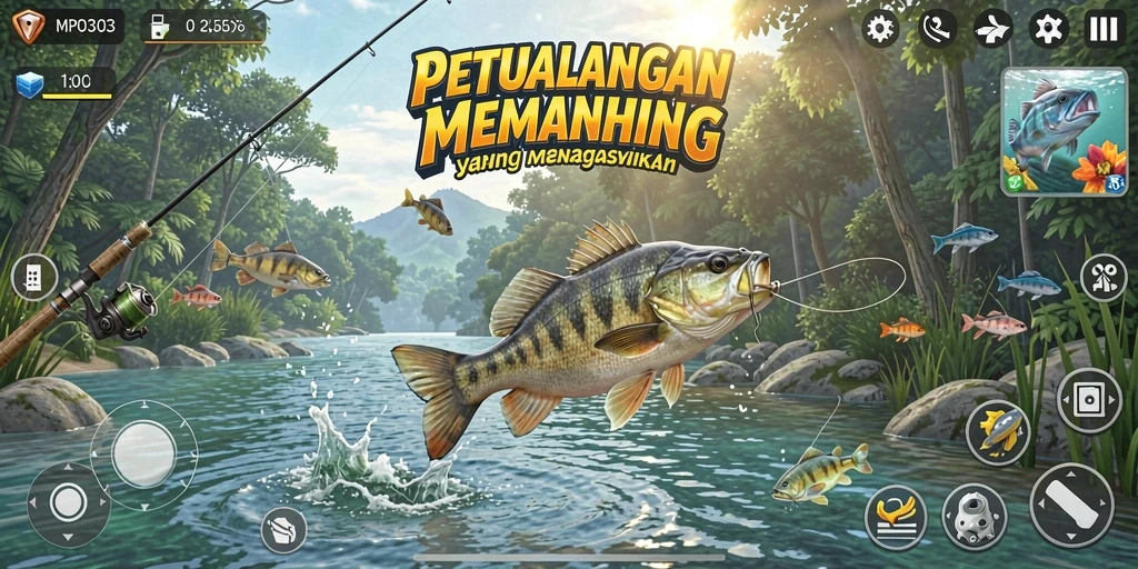 Tangkapan ikan besar dalam game MPO303 yang seru.