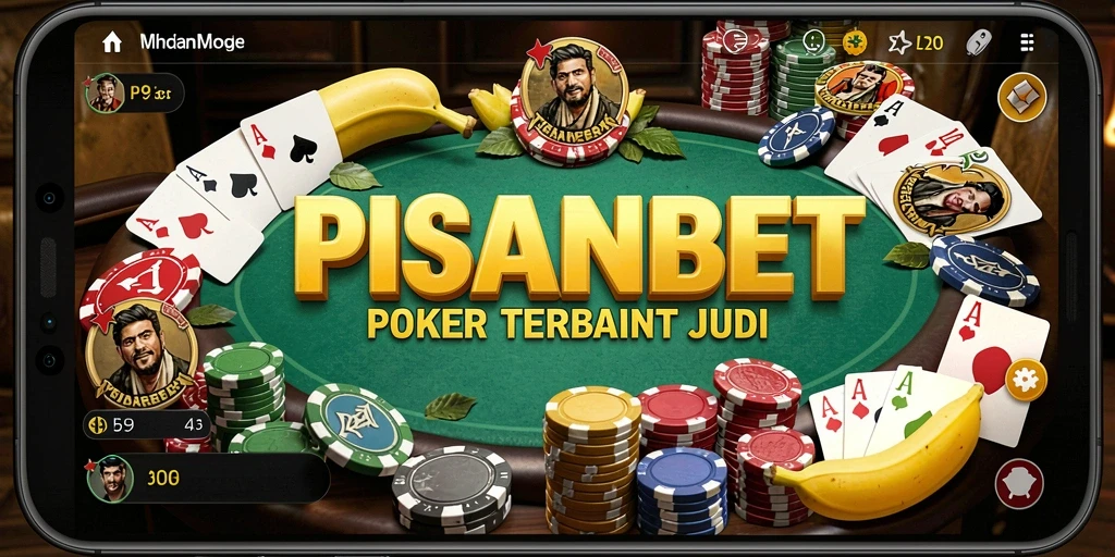 Screenshot gameplay PISANGBET menampilkan suasana permainan Poker yang mendebarkan.