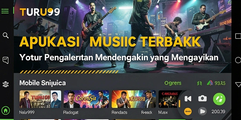 Tampilan gameplay TURU99 dengan fitur musik yang menarik.