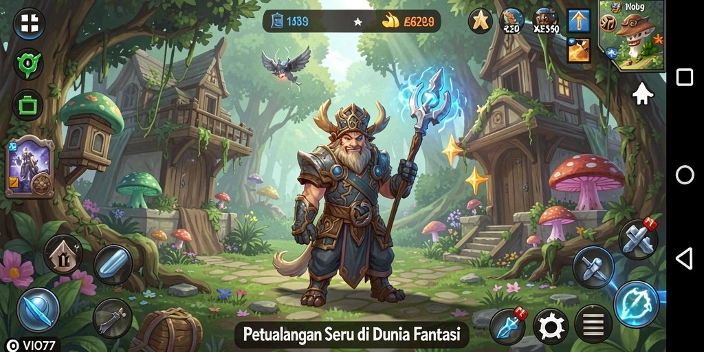 Screenshot VIO77 menampilkan gameplay seru dalam petualangan fantastis.