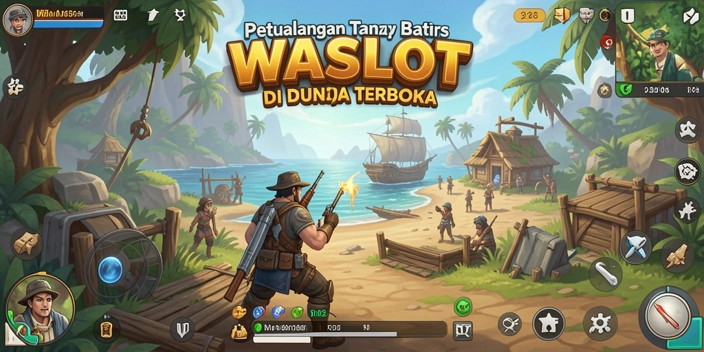 Tampilan gameplay WASLOT yang menakjubkan dalam dunia terbuka.